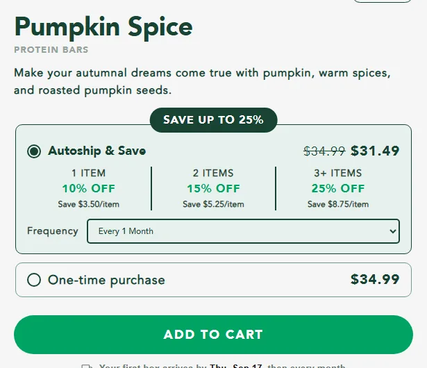 ALOHA subscription buy box, US storefront, captured 2026-09-13