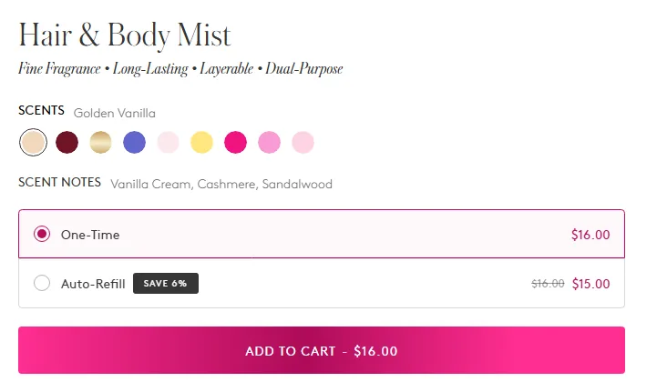 Athena Club subscription buy box, US storefront, captured 2026-09-13