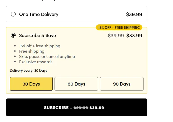 Beekeeper's Naturals (Beekeepers Naturals) subscription buy box, US storefront, captured 2026-09-13