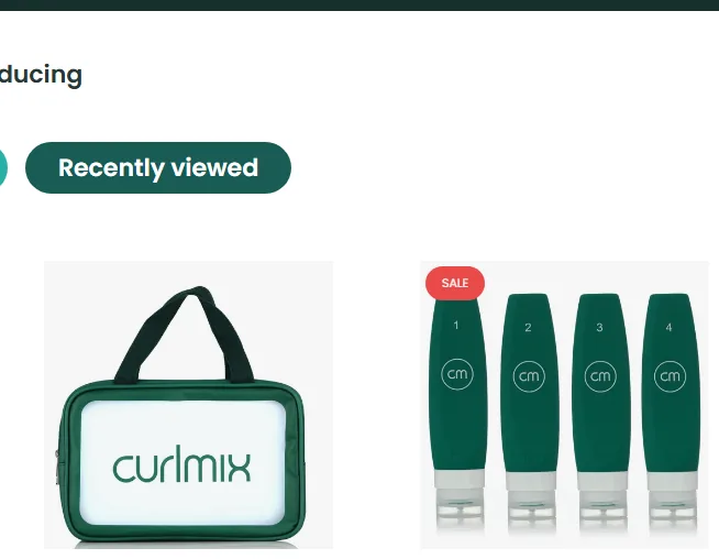 CurlMix subscription buy box, US storefront, captured 2026-10-10