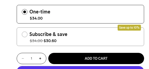 Fur subscription buy box, US storefront, captured 2026-10-10