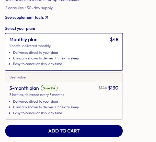 Heights subscription buy box, US storefront, captured 2026-09-13