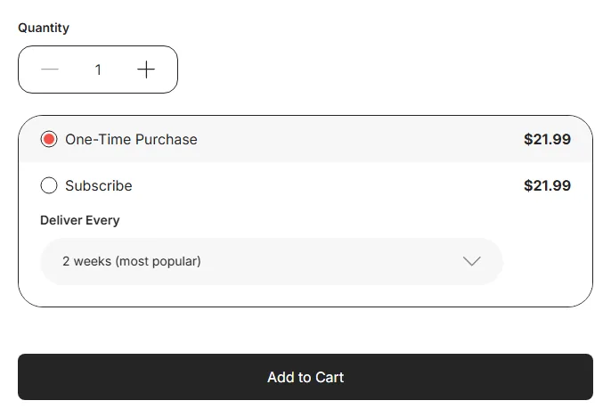 Trade Coffee subscription buy box, US storefront, captured 2026-09-13