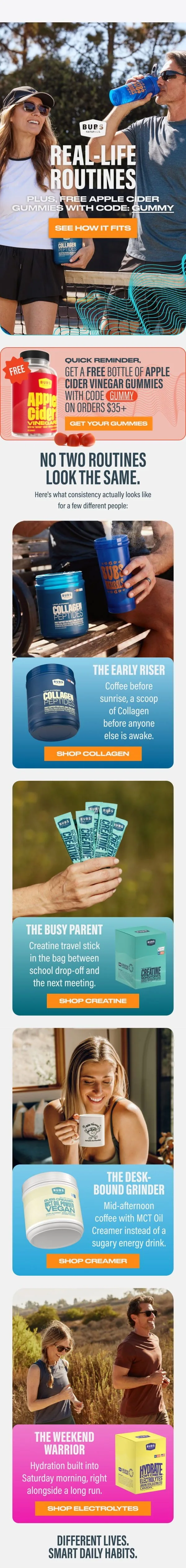 BUBS Naturals email: Quick reminder: your free gummies are waiting