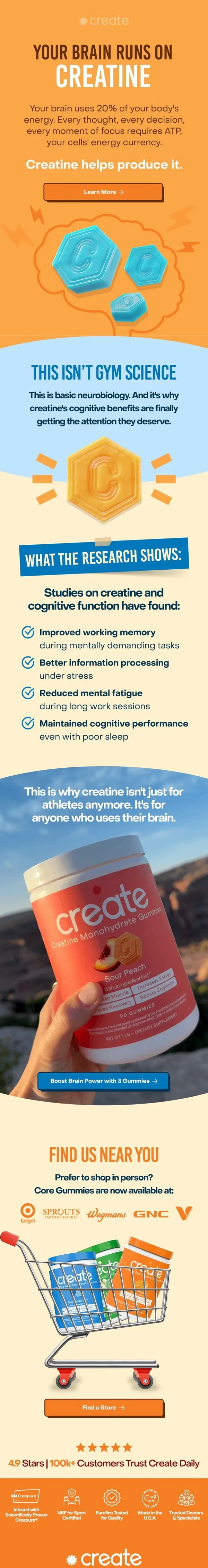 Create email: Creatine isn’t just for muscles…