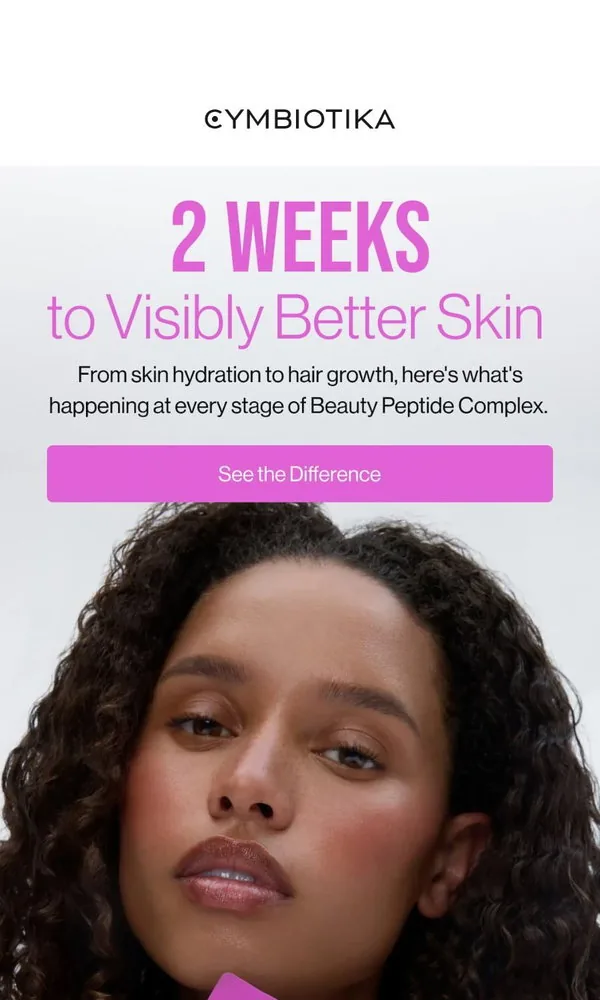 Cymbiotika email: Say Hello to Hydrated, Glowing Skin ✨