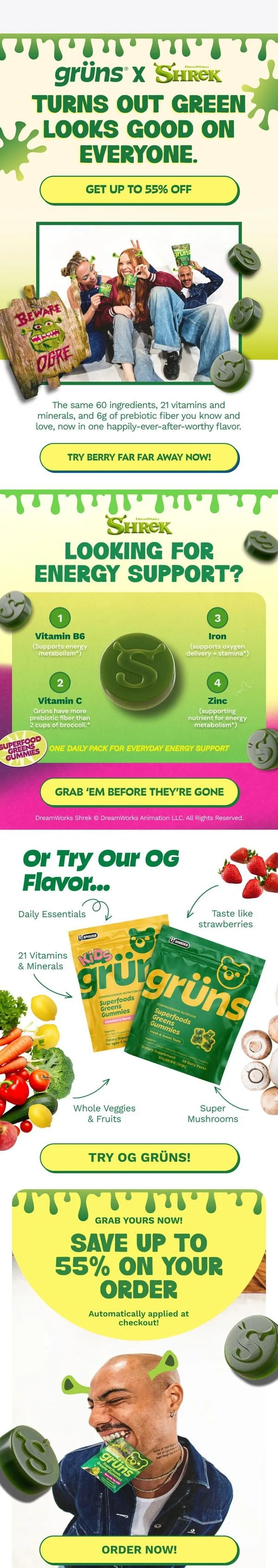 Grüns email: It's time to unlock your inner ogre.