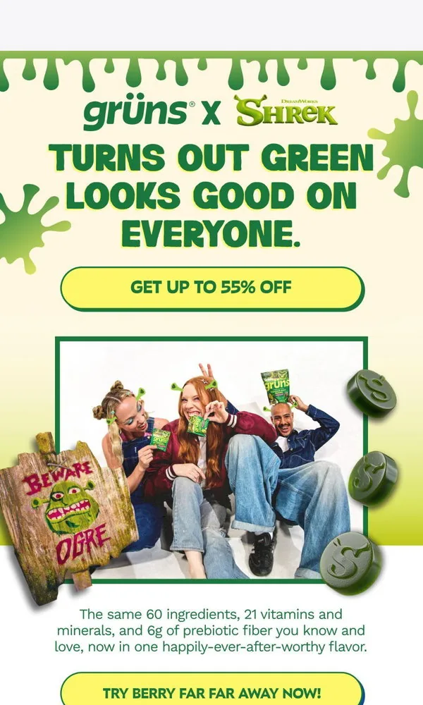 Grüns email: It's time to unlock your inner ogre.