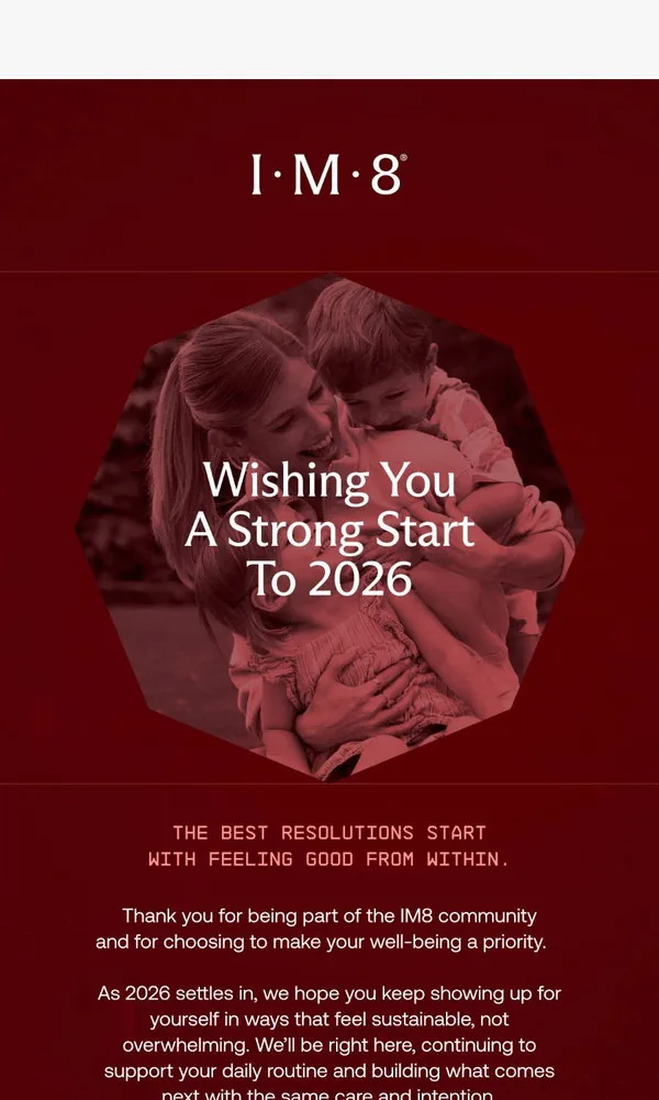 IM8 email: A Small Note for the Start of 2026