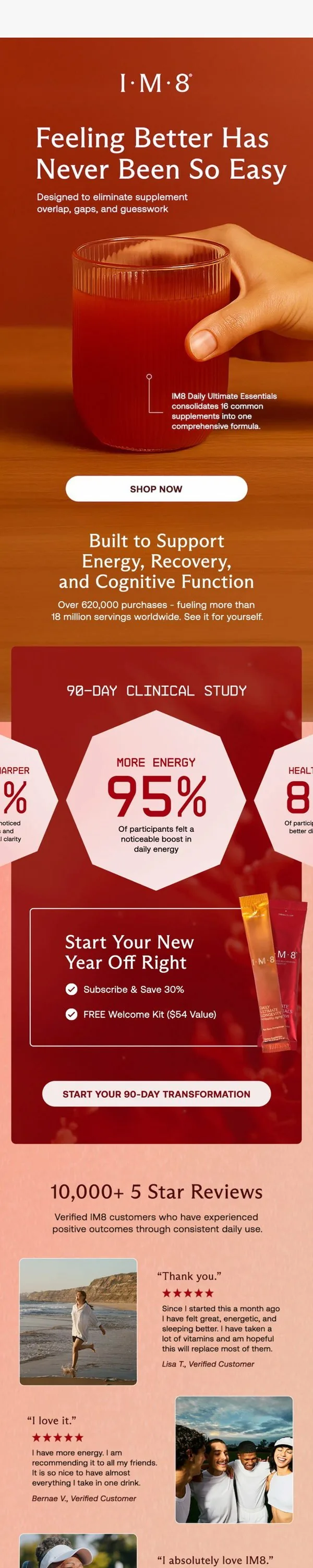 IM8 email: Consistency is the Real Advantage