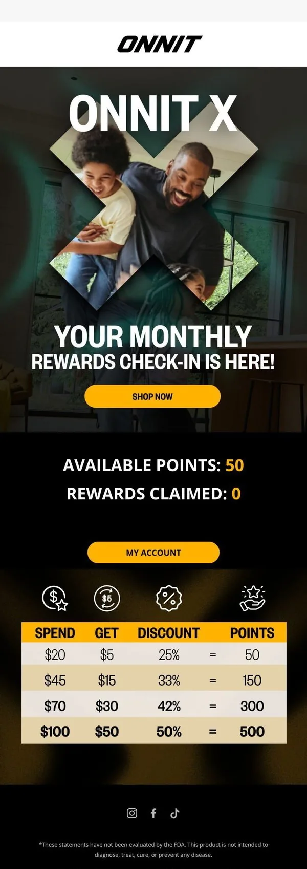 Onnit email: ONNIT X: Month in Review